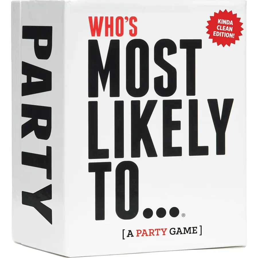Who's Most Likely To... Kinda Clean Edition | Family Card Game | Ages 14+