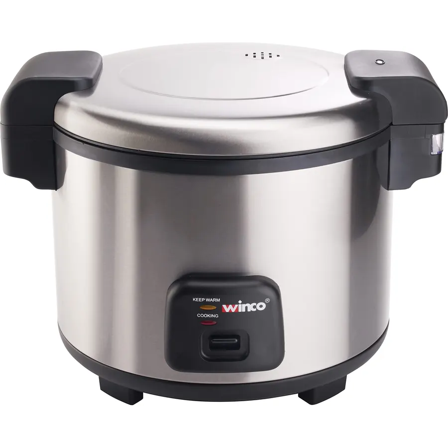Winco 30 Cup Commercial-Grade Electric Rice Cooker, s