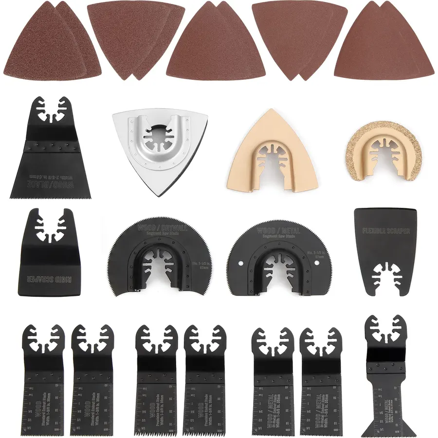 16-Piece Multitool Blades, Oscillating Saw Blades for Metal
