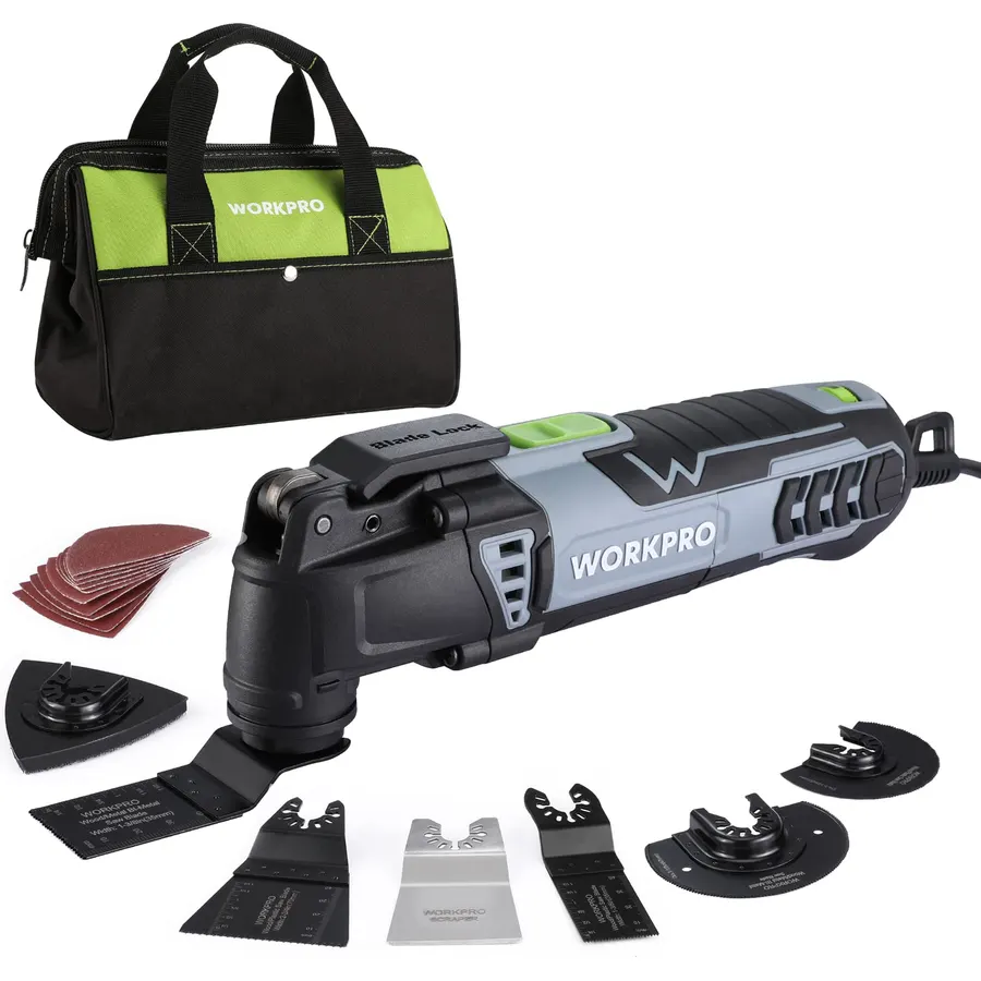 PORTER-CABLE Oscillating Multi-Tool Kit, 3.0-Amp, 11-Piece, Corded (PCE606K)