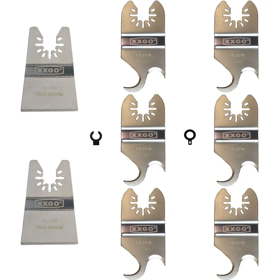 XXGO 8 Pcs Multi Tool Scraper Knife Blades Kits XGM0621